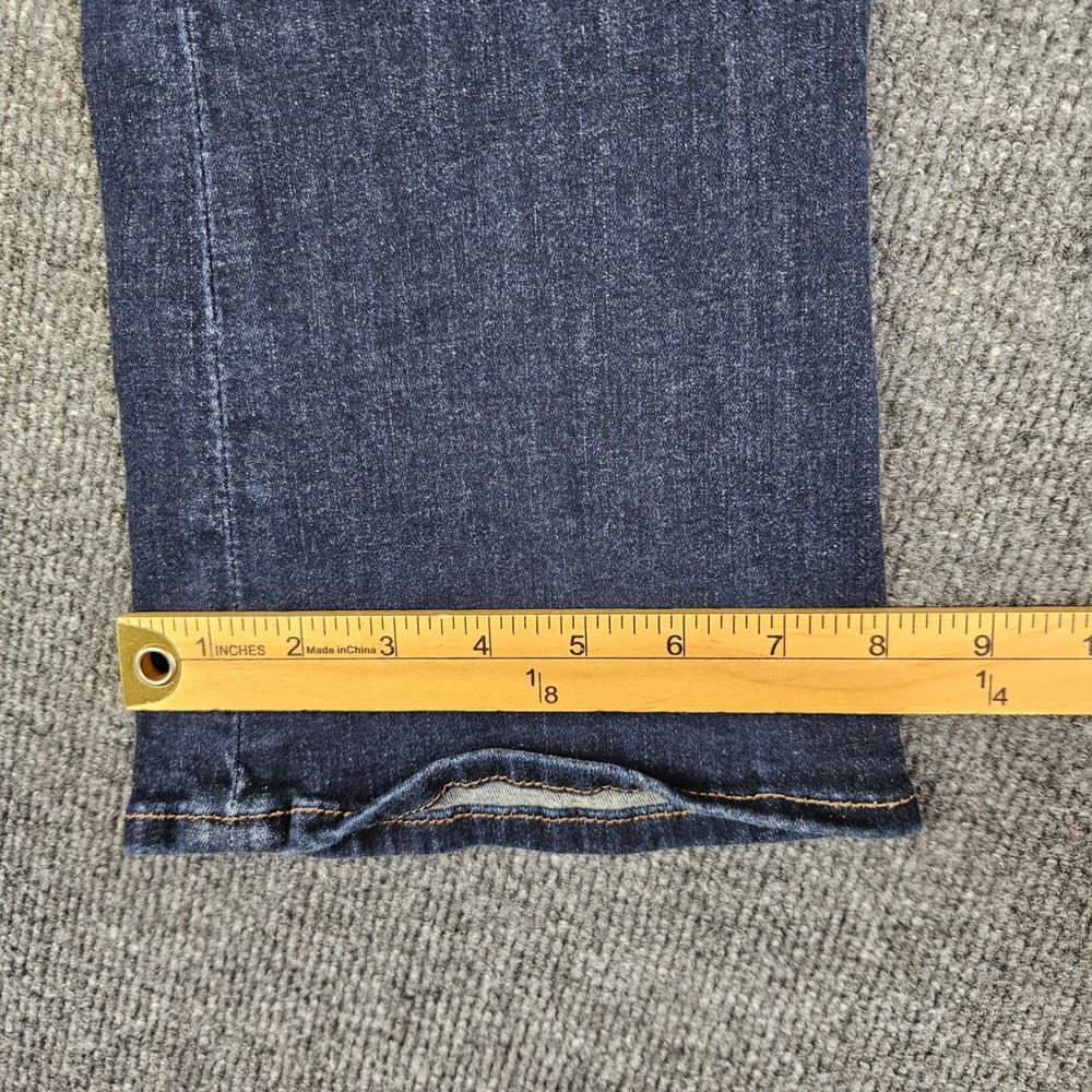American Eagle Kick Boot Jeans Women 6 X-Short Dark Wash Next Level Stretch READ - Picture 7 of 12